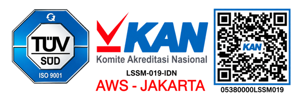 ISO 9001 — TUV SUD, terakreditasi KAN